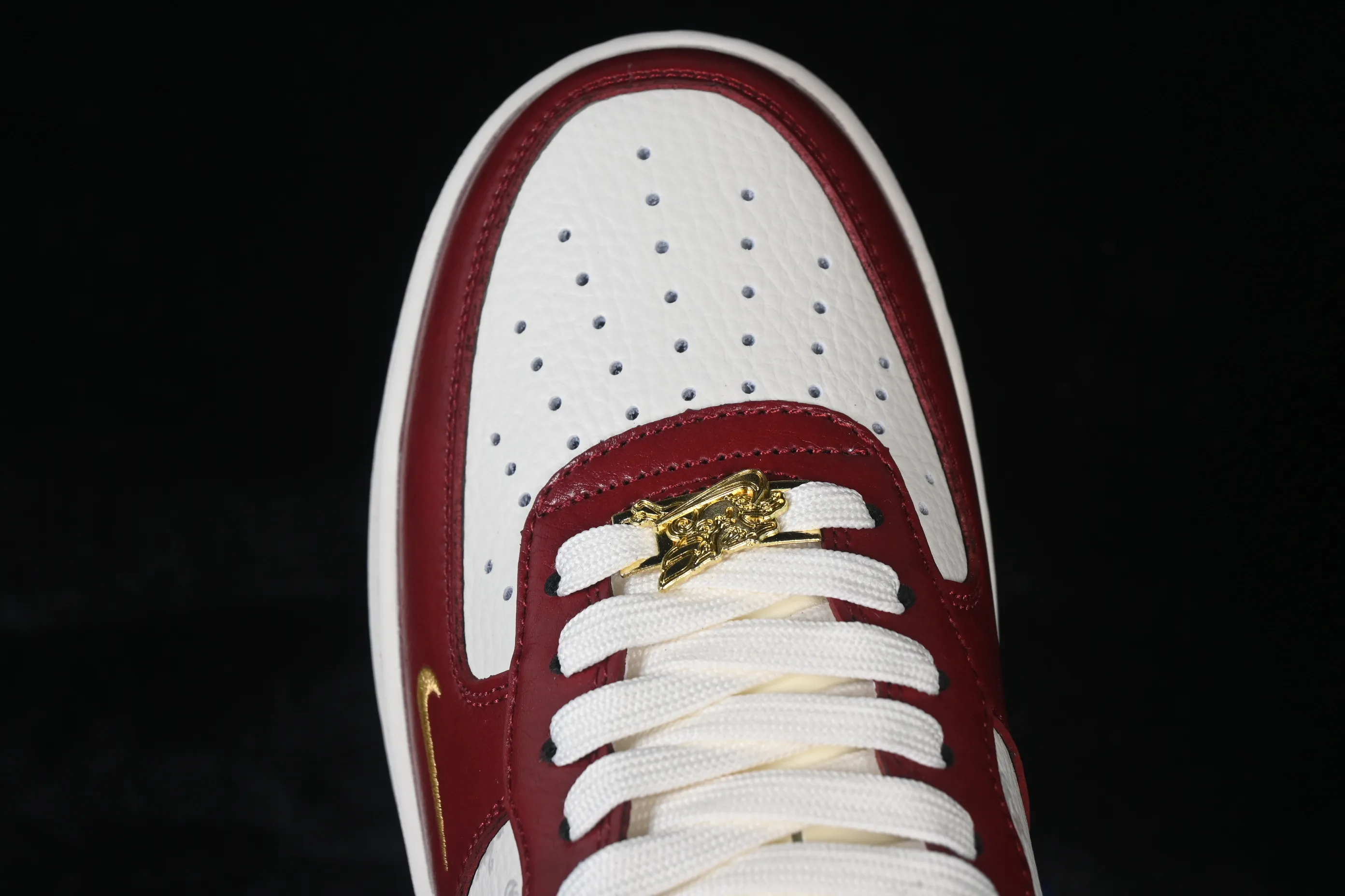 All categories Nk Air Force 1 Air Force series Nk Air Force 1 Low Air Force low top Nike Air Force 1'07 Low Year of the Horse joint vermillion cloud white Air Force 1 low top casual sneakers FV4921-600